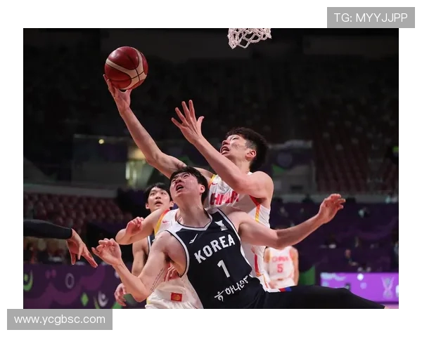 亚洲篮球对决中国男篮迎战韩国队争夺荣耀与胜利